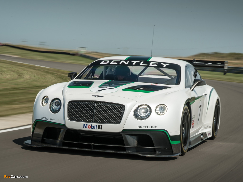 Pictures of Bentley Continental GT3 2013 (1024 x 768)