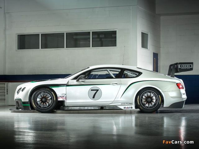 Pictures of Bentley Continental GT3 2013 (640 x 480)