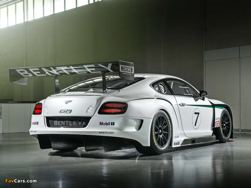 Pictures of Bentley Continental GT3 2013 (800 x 600)