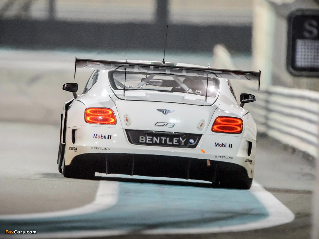 Pictures of Bentley Continental GT3 2013 (1024 x 768)