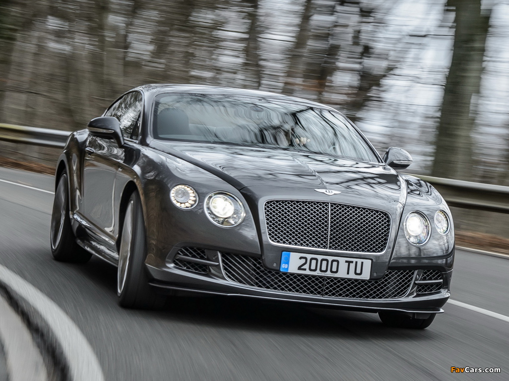 Pictures of Bentley Continental GT Speed 2014 (1024 x 768)