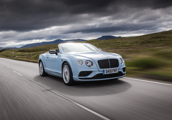 Pictures of Bentley Continental GT V8 S Convertible UK-spec 2015
