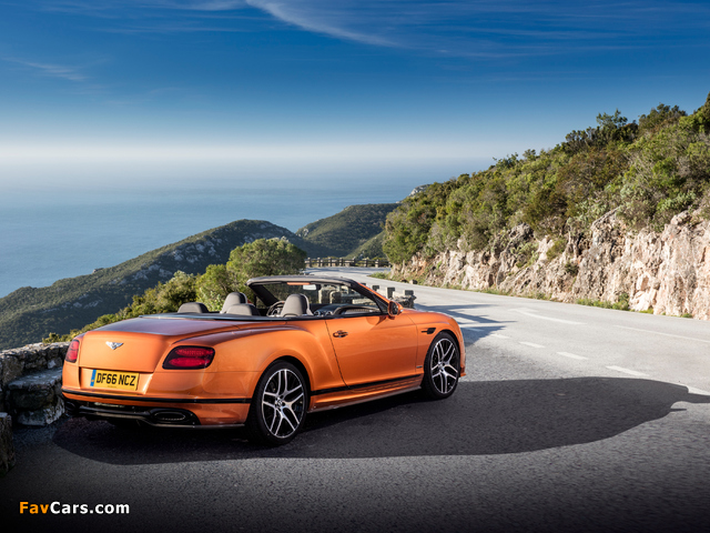 Pictures of Bentley Continental Supersports Convertible 2017 (640 x 480)