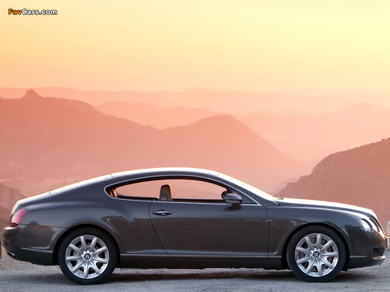 Bentley Continental GT 2003–07 wallpapers (800 x 600)