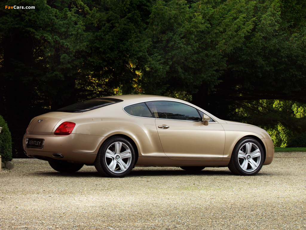 Bentley Continental GT 2007–11 wallpapers (1024 x 768)