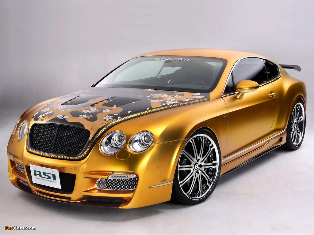 ASI Bentley W66 GTS Gold 2008–10 wallpapers (1024 x 768)