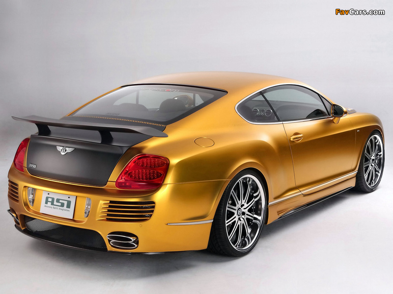ASI Bentley W66 GTS Gold 2008–10 wallpapers (800 x 600)