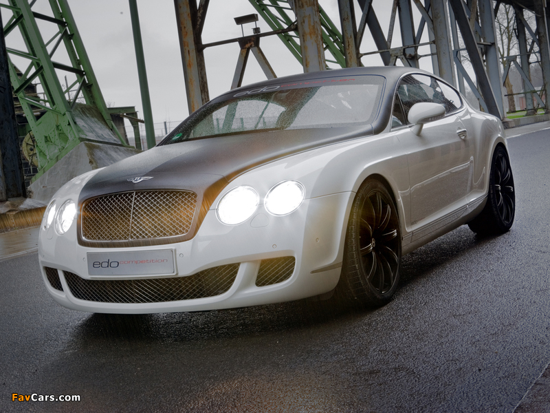Edo Competition Bentley Continental GT Speed 2009–10 wallpapers (800 x 600)