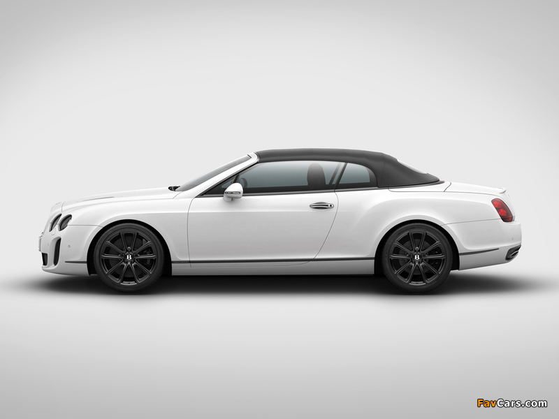 Bentley Continental Supersports ISR Convertible 2011 wallpapers (800 x 600)