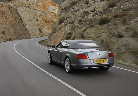 Bentley Continental GT Convertible 2011–15 wallpapers