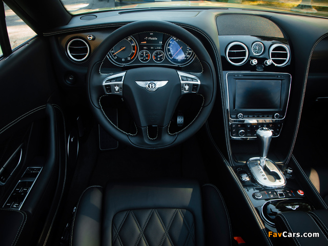 Bentley Continental GT Speed Convertible 2013–14 wallpapers (640 x 480)