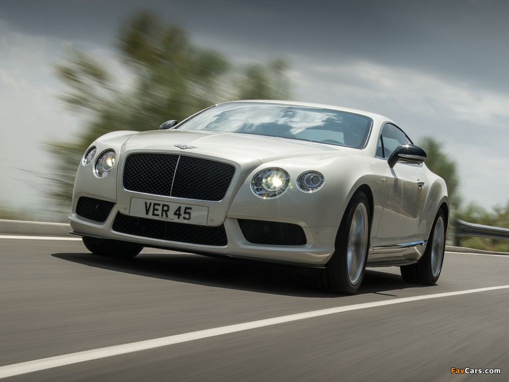 Bentley Continental GT V8 S Coupe 2013 wallpapers (1024 x 768)