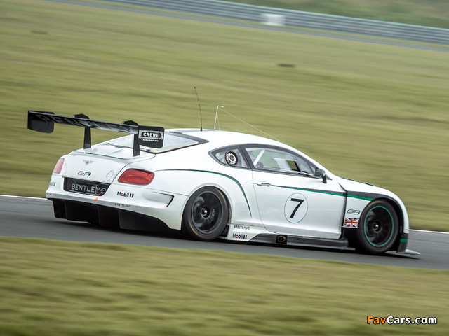 Bentley Continental GT3 2013 wallpapers (640 x 480)