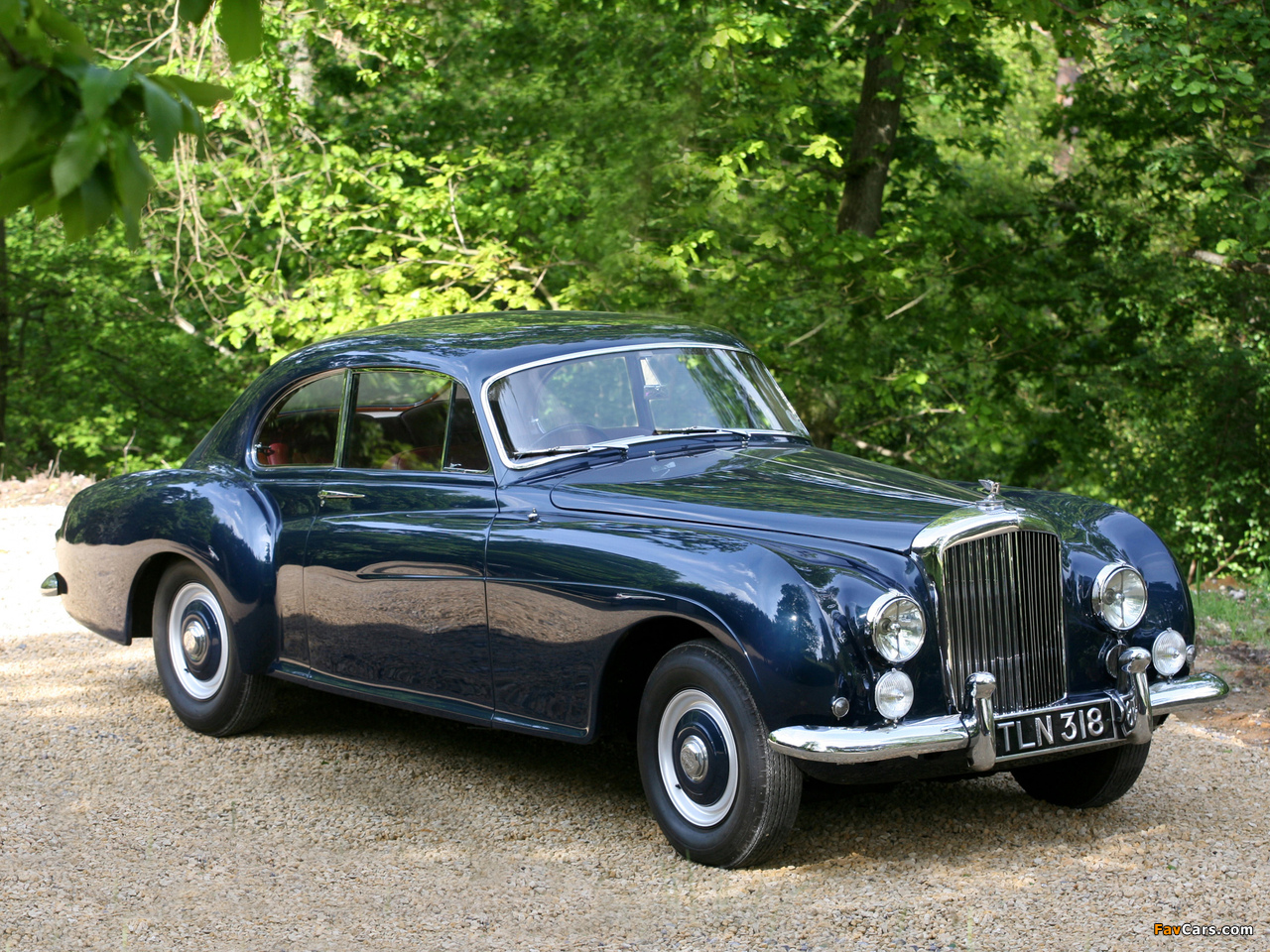 Bentley R-Type Continental Sports Saloon by Mulliner 1952–55 photos (1280 x 960)