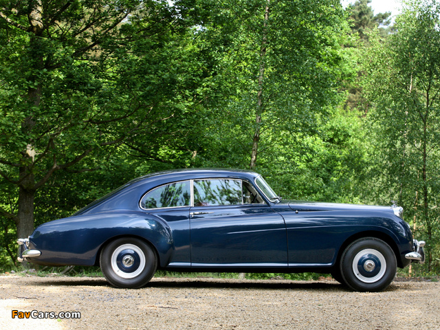 Bentley R-Type Continental Sports Saloon by Mulliner 1952–55 wallpapers (640 x 480)