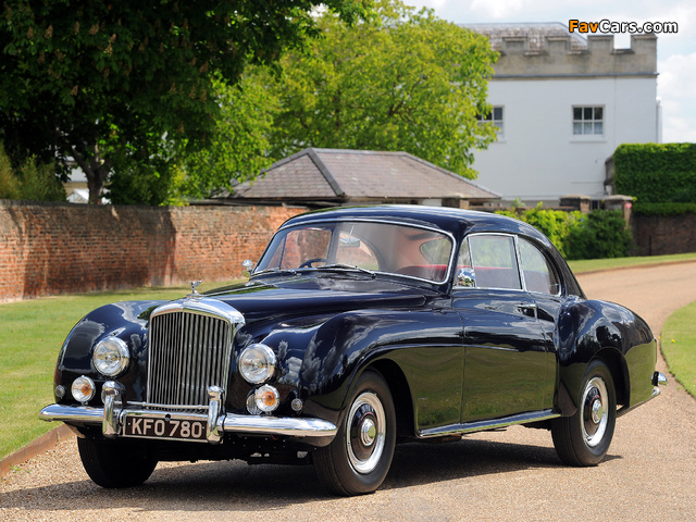 Bentley R-Type Continental Fastback 1953–55 pictures (640 x 480)