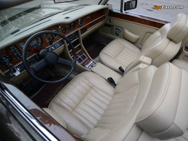 Bentley Continental Convertible 1984–89 wallpapers (640 x 480)