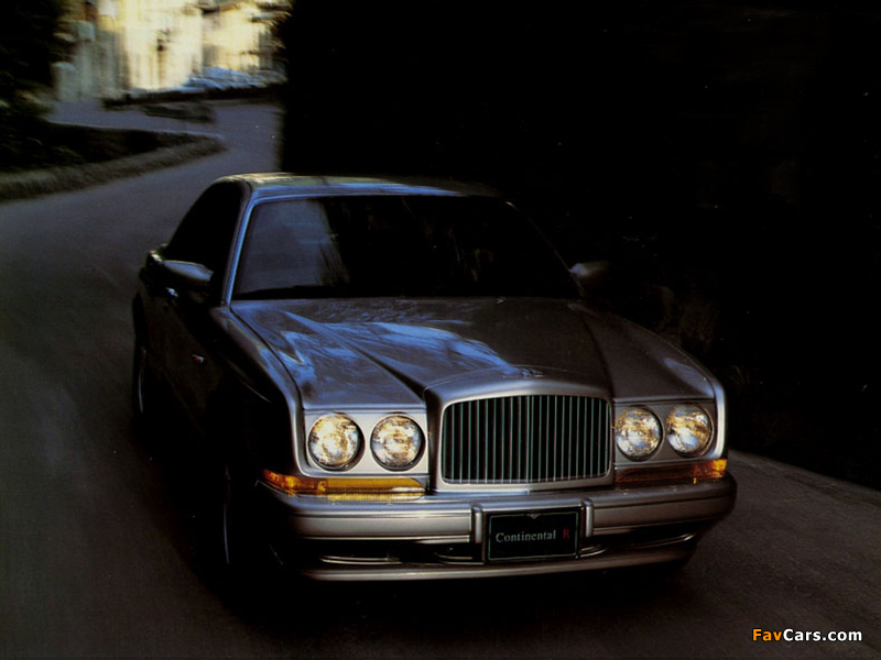 Bentley Continental R 1991–2002 photos (800 x 600)