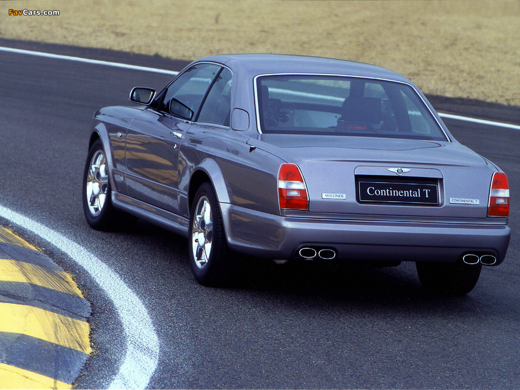 Bentley Continental T Le Mans 2001 pictures (1024 x 768)