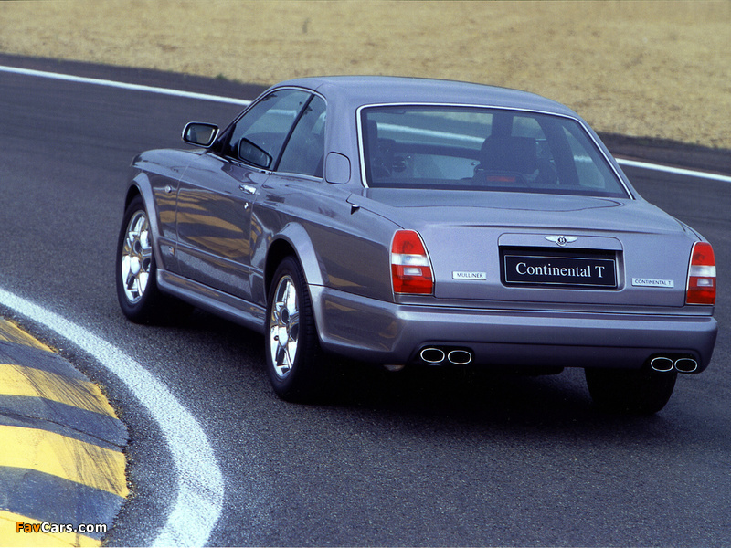Bentley Continental T Le Mans 2001 pictures (800 x 600)