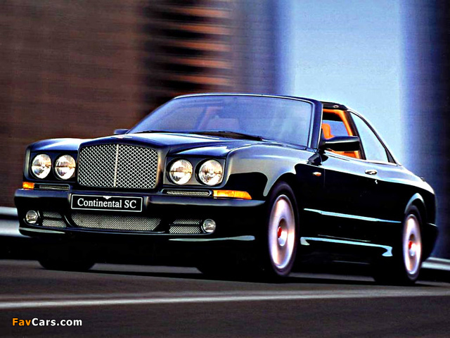 Images of Bentley Continental SC 1998–2000 (640 x 480)