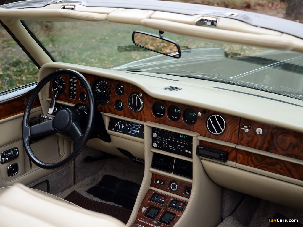 Photos of Bentley Continental Convertible 1984–89 (1024 x 768)