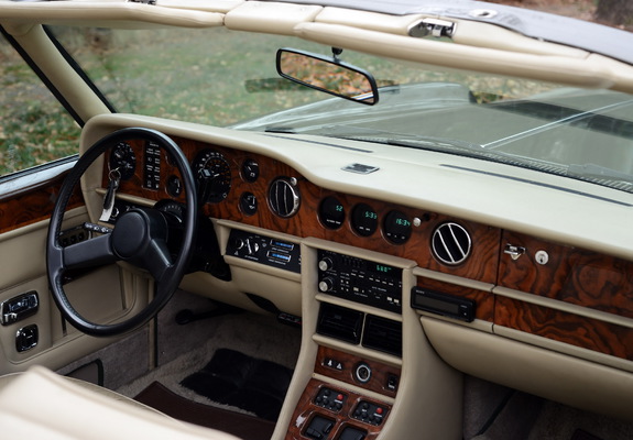 Photos of Bentley Continental Convertible 1984–89