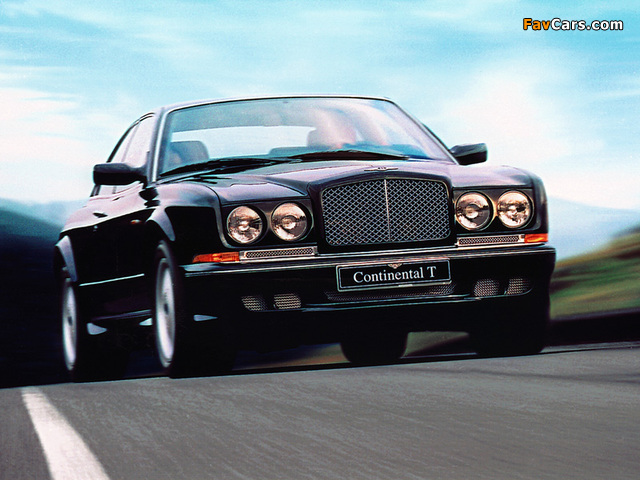 Pictures of Bentley Continental T 1996–2002 (640 x 480)