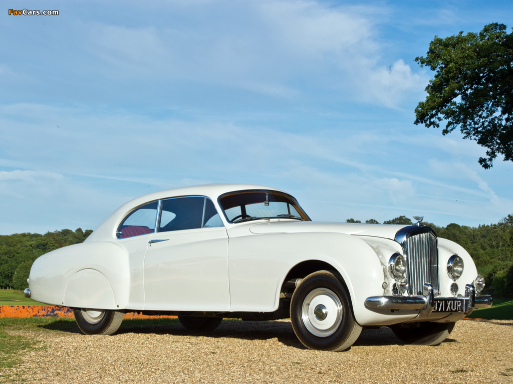 Bentley R-Type Continental Sports Saloon by Mulliner 1952 wallpapers (1024 x 768)