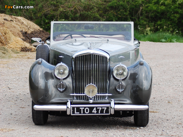 Bentley Mark VI Drophead Coupe by Park Ward 1949 photos (640 x 480)