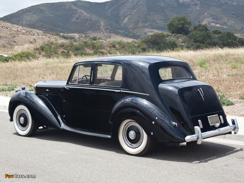 Bentley Mark VI Saloon 1946–52 photos (800 x 600)