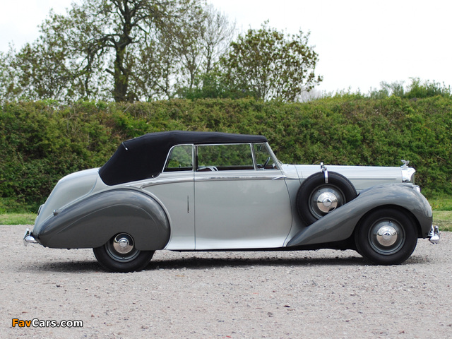 Bentley Mark VI Drophead Coupe by Park Ward 1949 pictures (640 x 480)