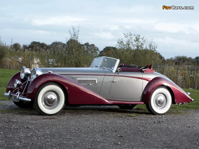 Bentley Mark VI 6 ¾ Litre Drophead Coupe (B122DA) 1949 wallpapers (640 x 480)