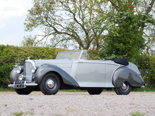 Bentley Mark VI Drophead Coupe by Park Ward 1949 wallpapers (640 x 480)