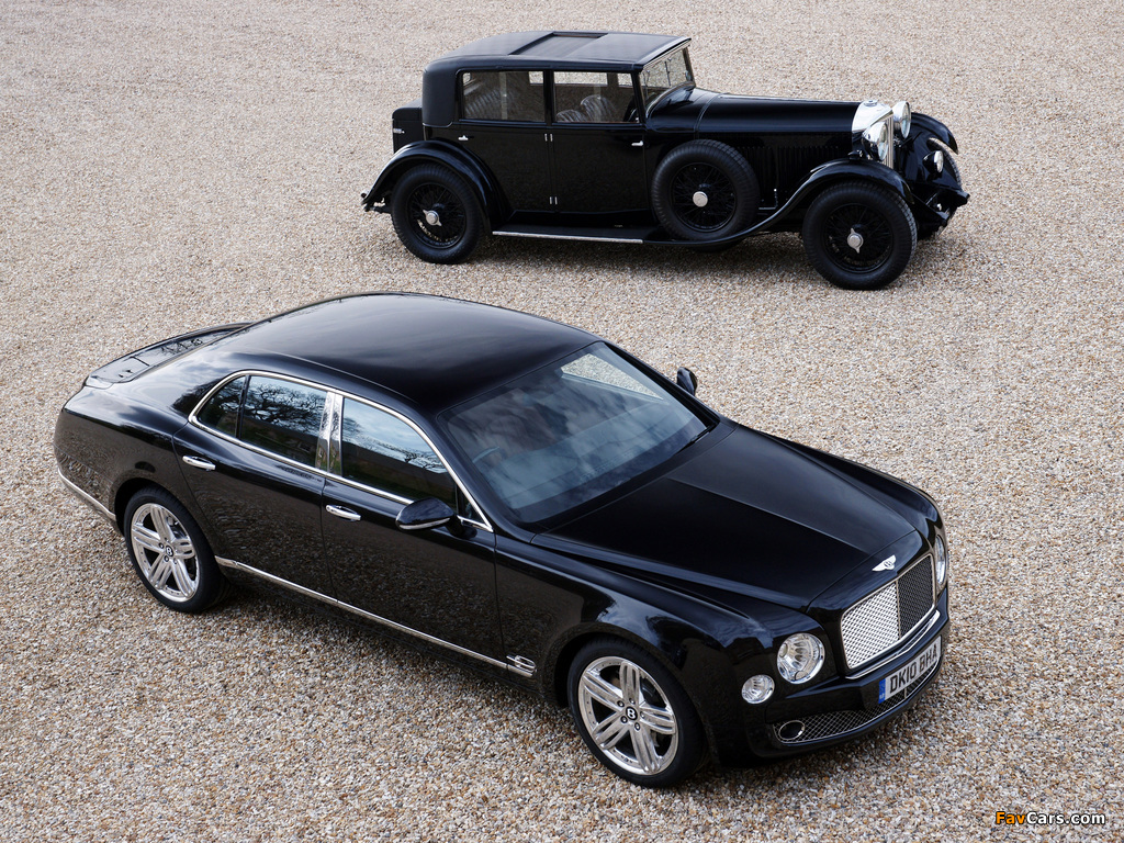 Bentley Mulsanne & Bentley 8 Litre wallpapers (1024 x 768)