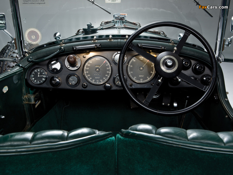 Photos of Bentley Speed 6 Vanden Plas Tourer 1929–30 (800 x 600)