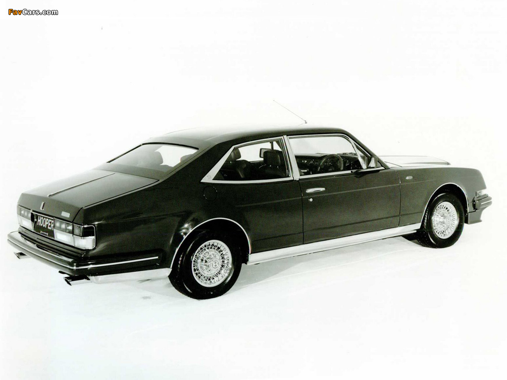 Photos of Bentley Turbo R Empress II Sports Saloon by Hooper 1988 (1024 x 768)
