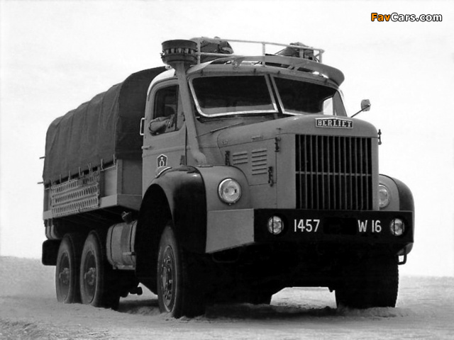 Berliet GBC 8 Gazelle 6x6 1958–62 images (640 x 480)