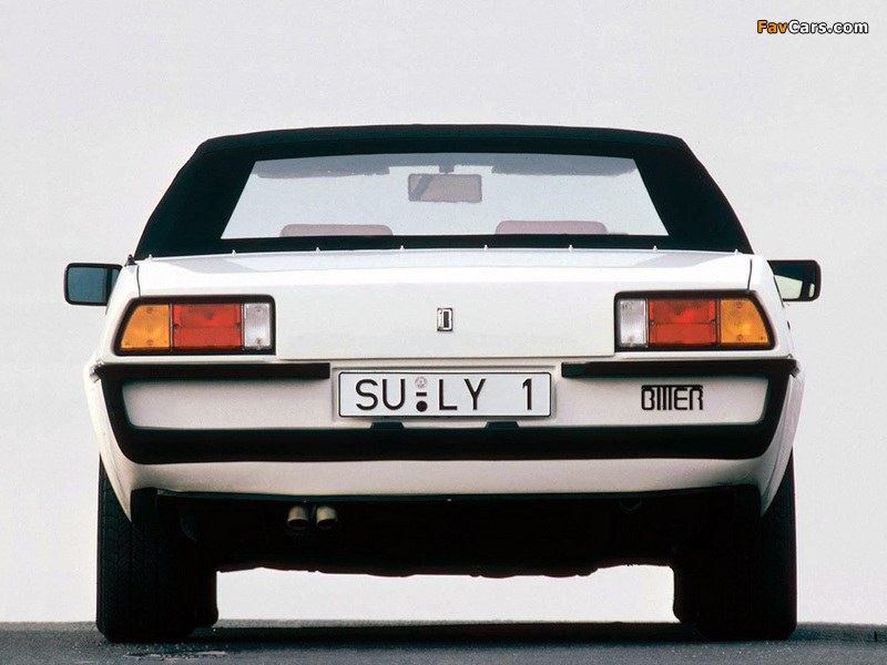 Images of Bitter SC Convertible 1982–85 (800 x 600)