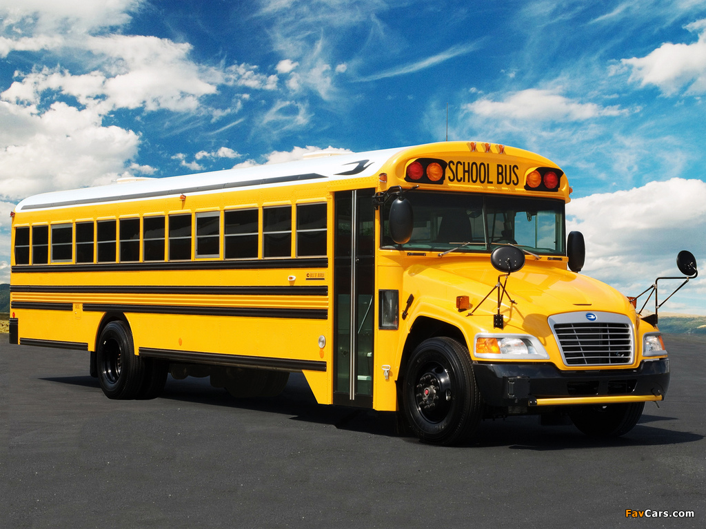 Images of Blue Bird Vision School Bus 2008 (1024 x 768)