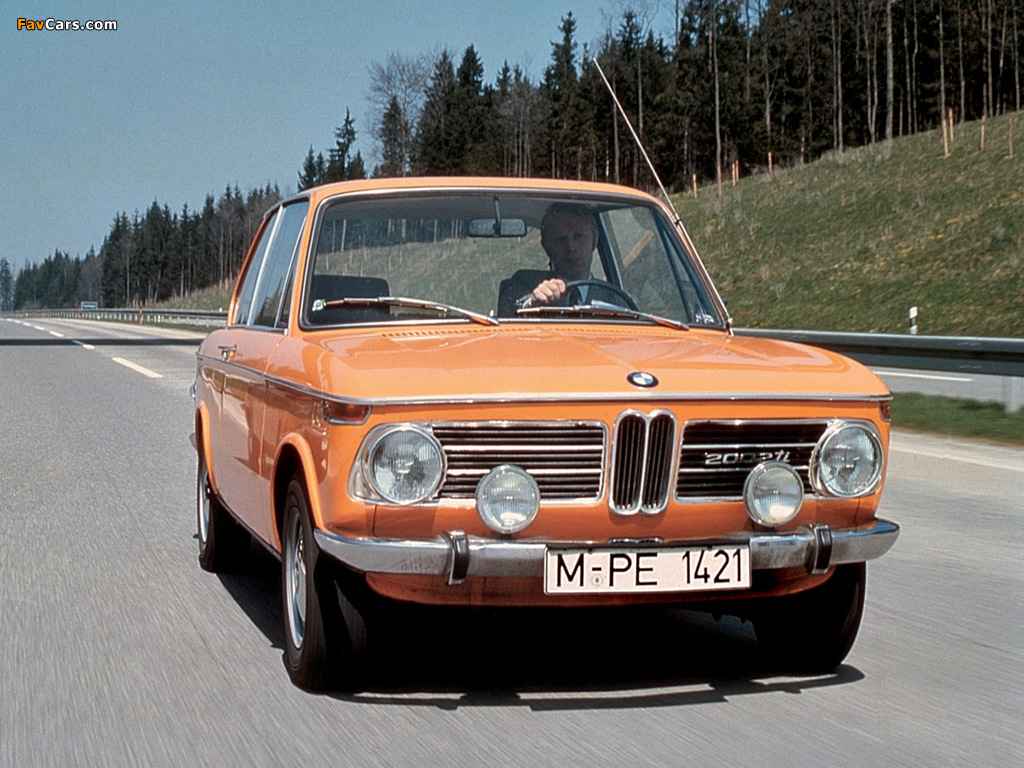 BMW 2002ti (E10) 1968–72 wallpapers (1024 x 768)