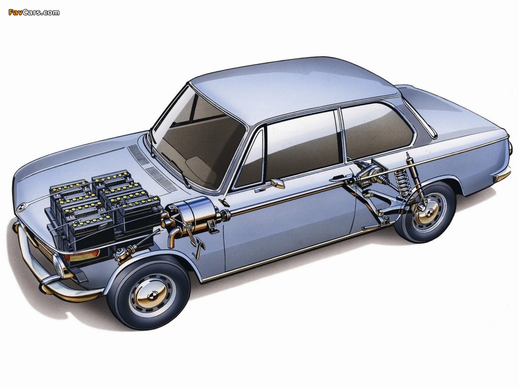 BMW 1602 Electric Drive (E10) 1969 photos (1024 x 768)