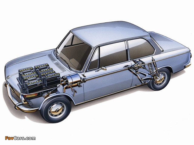 BMW 1602 Electric Drive (E10) 1969 photos (640 x 480)