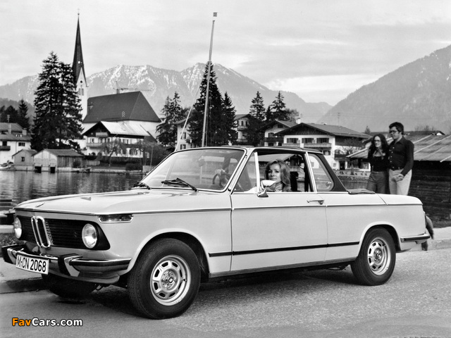 Images of BMW 2002 Cabriolet by Baur (E10) 1967–75 (640 x 480)