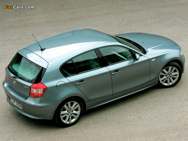 BMW 120i 5-door (E87) 2004–06 images (640 x 480)