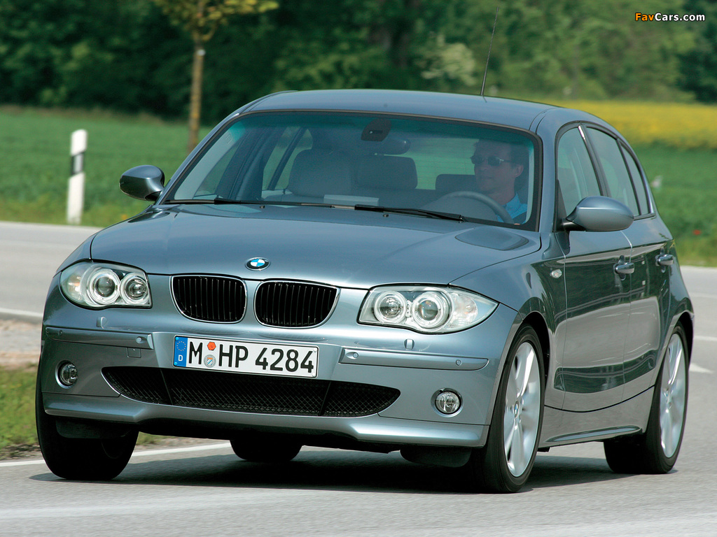 BMW 120i 5-door (E87) 2004–06 photos (1024 x 768)