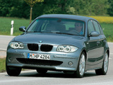 BMW 120i 5-door (E87) 2004–06 photos