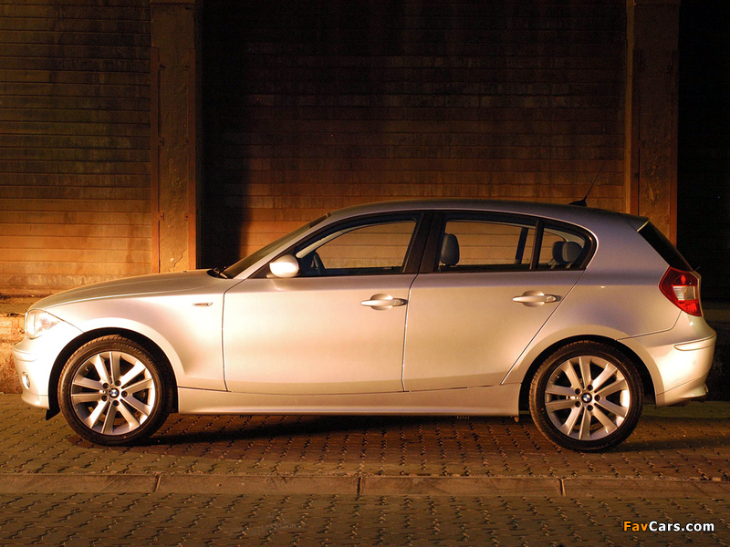 BMW 120i 5-door ZA-spec (E87) 2004–06 pictures (800 x 600)