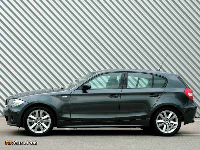 BMW 120d 5-door (E87) 2004–06 pictures (640 x 480)