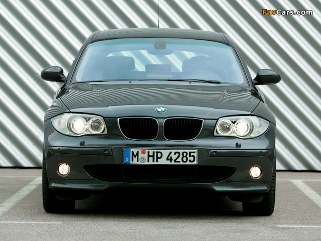 BMW 120d 5-door (E87) 2004–06 wallpapers (640 x 480)